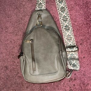 Antik Kraft cross body bag with woven adjustable strap unused